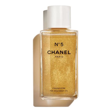 chanel no 5 body oil|Chanel body oil shimmer.